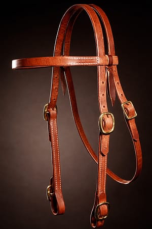 Cabezada de Rejoneo Leather