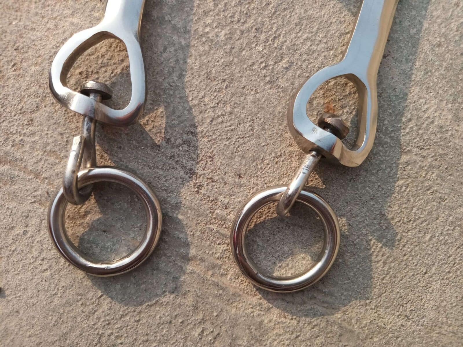 Cavemore/ Hackamore Shanks Stainless Steel - Image 3