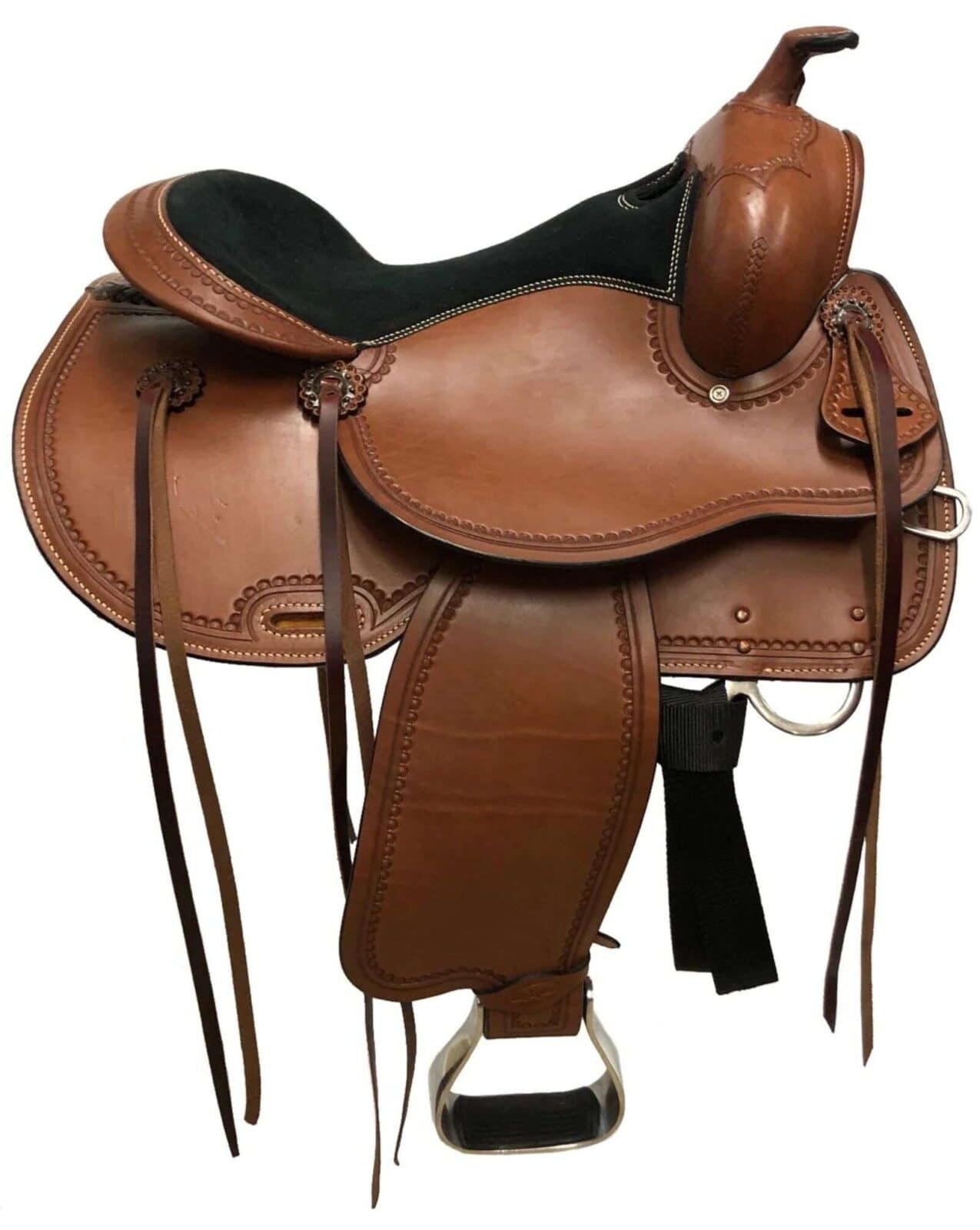 Western Mounted Shooting Saddles
