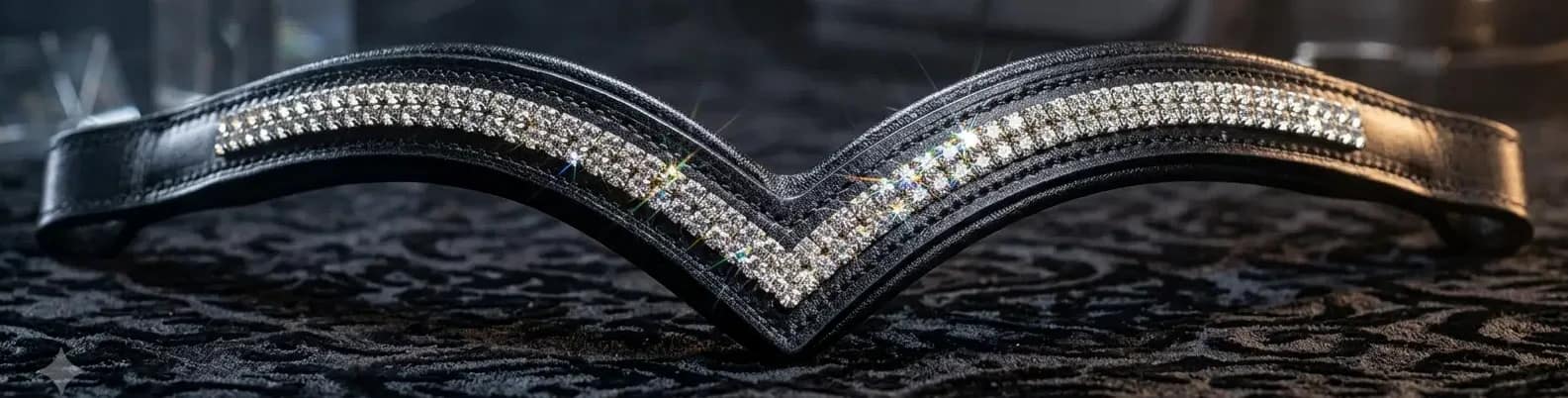 U/ V Shaped Browband Leather