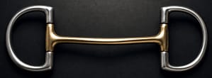 Dee Racing Bit SS With Brass Mullen Mouth