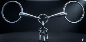 Loose Ring Snaffle Bit SS with Lifesaver Joint