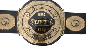Custom-made MMA Championship Title Belt