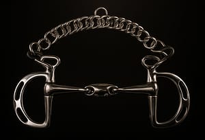 Kimberwick Bit SS with Double Jointed Solid SS Lozenge Mouth