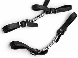 Curb/ Chin Strap with SS Beads