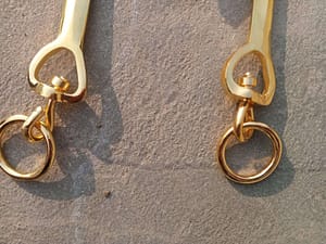 Cavemore/ Hackamore Shanks Brass