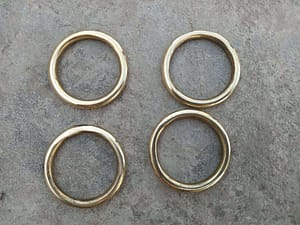 Heavy-Duty Brass Solid Rings Strong, Durable and Multi-Purpose