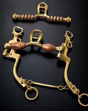Corretion Bit Brass, Mouthpiece with Copper Inlays