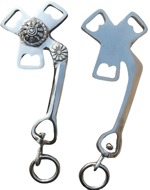 Cavemore/ Hackamore Shanks Stainless Steel