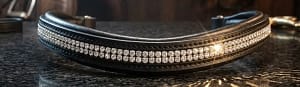 Crystal/ Bling Browband Leather