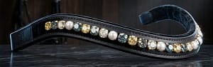 Custom/ Personalized Browband Leather