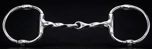 Cheltenham SS Gag Bit Single Jointed Twisted Mouth
