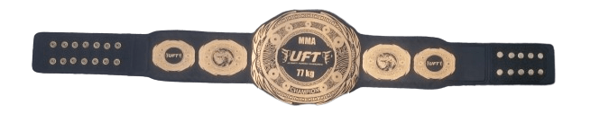 2mm Brass Etched Custom made MMA Championship Title Belt