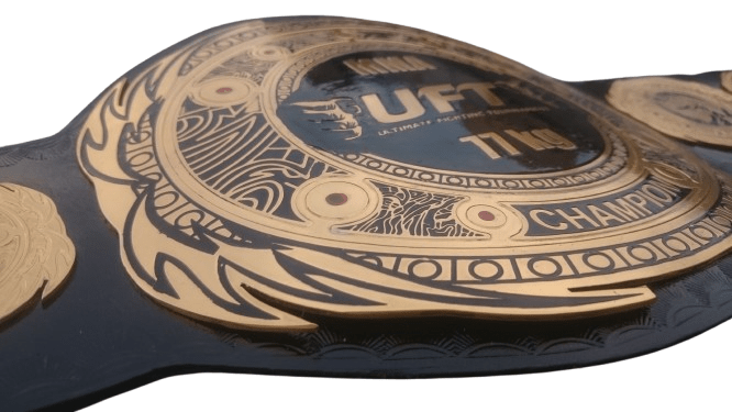 Brass Custom made MMA Championship Title Belt - Image 2