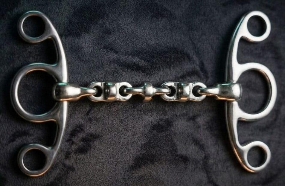 Elevator Butterfly SS Gag Bit with SS Waterford Mouth