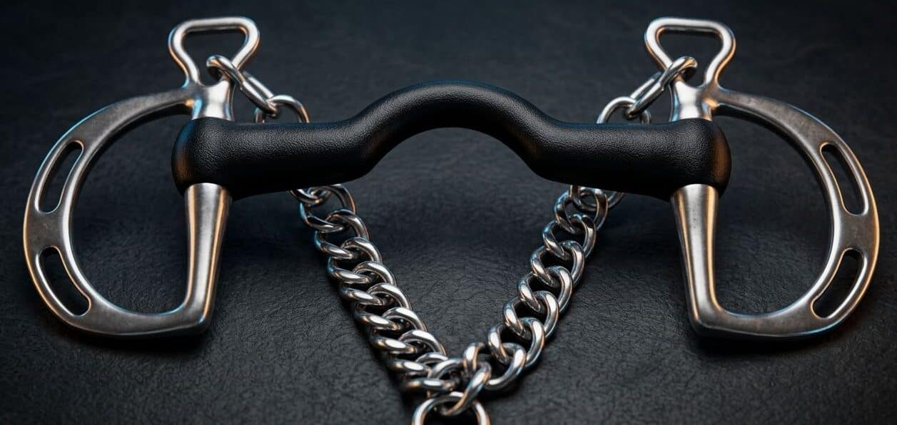 Kimberwick SS Medium Port with Hard Rubber