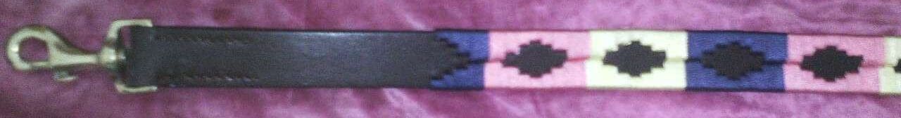 Genuine Leather Lead with Brass Snap Hook for Horse