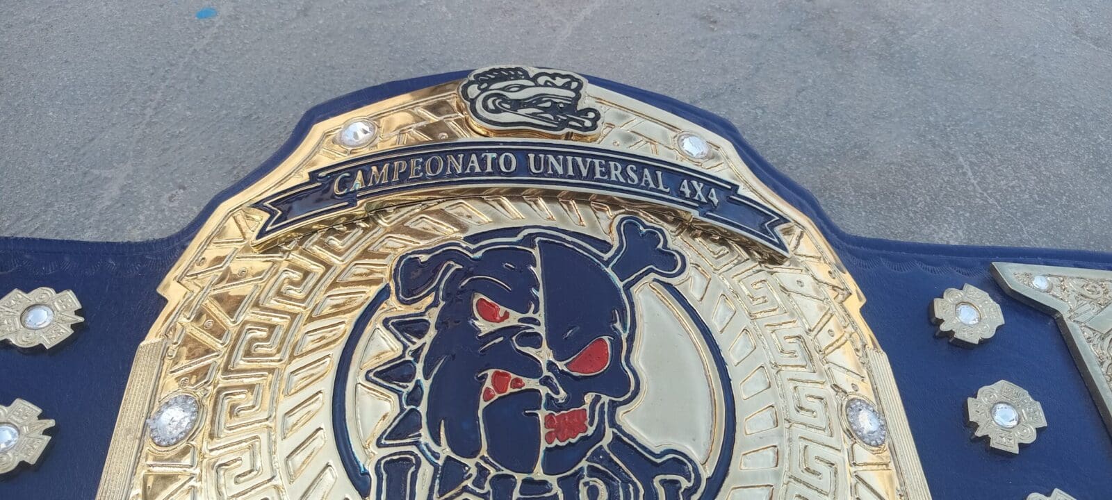Carrillo Promotion Custom Wrestling Heavyweight Championship Belt - Image 2