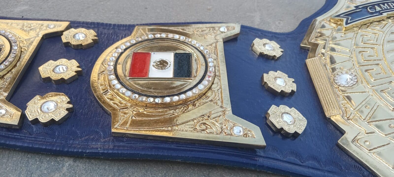 Carrillo Promotion Custom Wrestling Heavyweight Championship Belt - Image 3