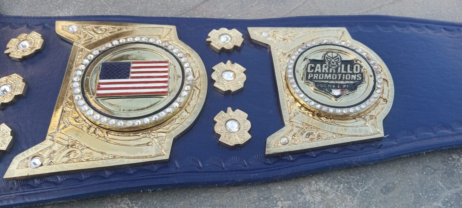 Carrillo Promotion Custom Wrestling Heavyweight Championship Belt - Image 5