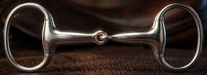 Egg-Butt Bit SS Single Joint Hollow Mouth