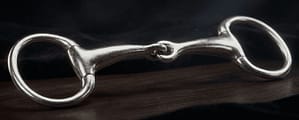 Bradoon SS Single Jointed Hollow Mouth