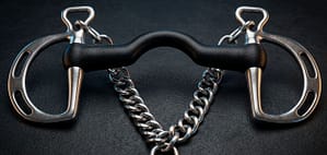 Kimberwick SS Medium Port with Hard Rubber