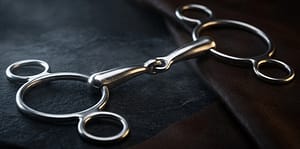 Continental SS Gag Bit, Single Jointed Hollow Mouth