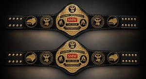 Smokey Mountain Tag Team Championship Gold Plated Belt
