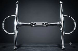 Full Cheek Snaffle Bit SS, Bristol Mouth