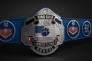 Premium Quality Silver/ Nickel Plated Wrestling Championship Title Belt
