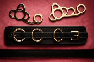 Hackamore/ Cavemore with Special Brass Shanks