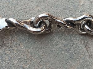 Twisted SS Wire Mouth Having 3 Joints