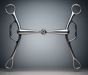 American Gag SS Bit Single joint Hollow Mouth