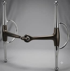 Full Cheek Snaffle Bit SS with Single Jointed Sweet Iron Mouth