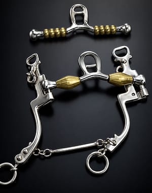 Corretion Bit SS, Mouthpiece with Brass Inlays