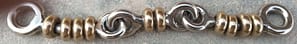 Barrel Racing SS Mouth With 10 Brass beads