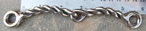 Twisted Wire SS Single Jointed Mouth