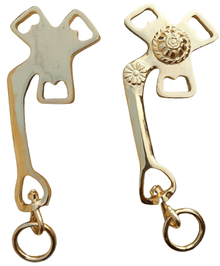 Cavemore/ Hackamore Shanks Brass